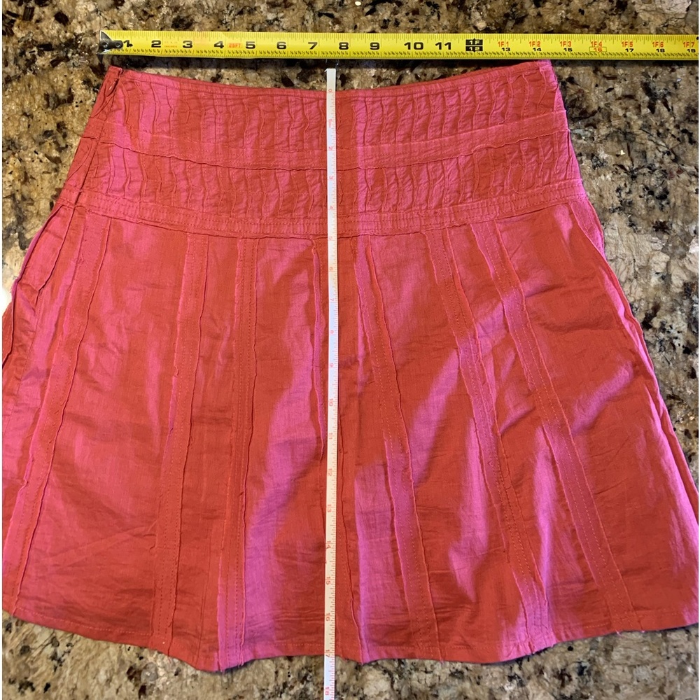 Prana Erin Pleated Skirt - Rose - Size 4